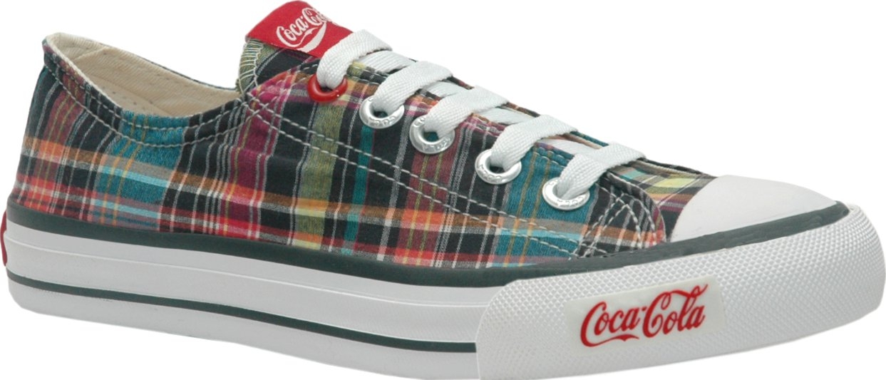 Hellas Fashion Store Coca Cola Calcados Feminino Tenis Coca Cola Xadrez Cool