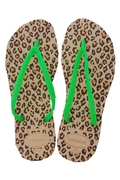 Havaianas Slim Animals Fluo - oncinha