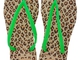 Havaianas Slim Animals Fluo - oncinha