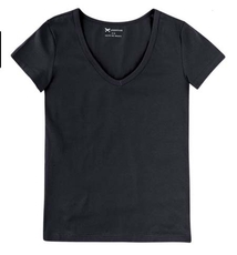 Blusa Feminina Hering Básica Em Algodão Com Decote V