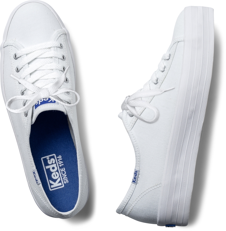 keds triple canvas branco