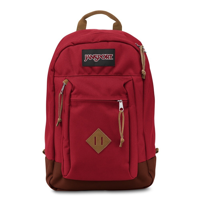 mochila jansport viking red