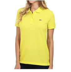 Camisa Polo Lacoste Feminina Básica