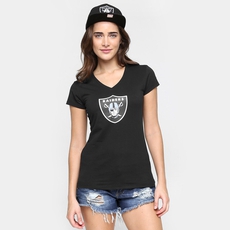 Camiseta Feminina New Era Raiders 