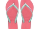 Havaianas Slim Logo Pop Up Pink