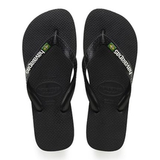 Havaianas Brasil Logo Black