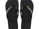 Havaianas Brasil Logo Black