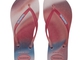 Chinelo Havaianas Slim Metallic Rainbow