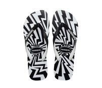 Chinelo Havaianas Top Crash Mix - Preto e Branco