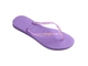 Chinelo Slim Havaianas Logo Metallic - Roxo